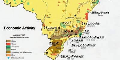 Mappa economica del Brasile